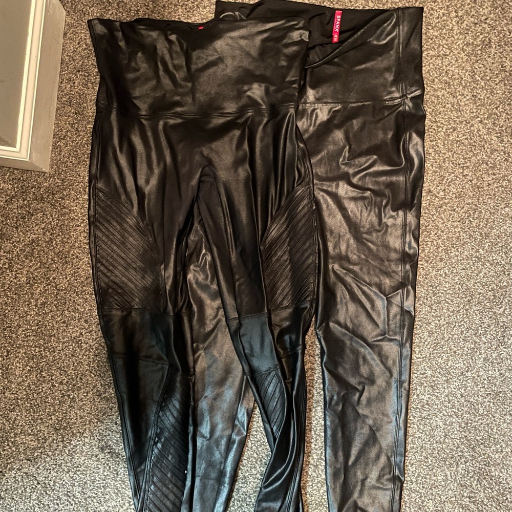 Spanx leggings bundle 1X